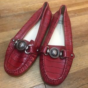 Anne Klein Slip-On Loafers.